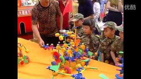 Thinkertoy DIY building blocks - Little Army Fighters