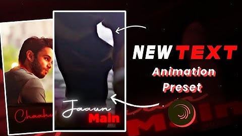 New Trending Text Animation Presets Packs l Alight Motion Text Presets [Free download]