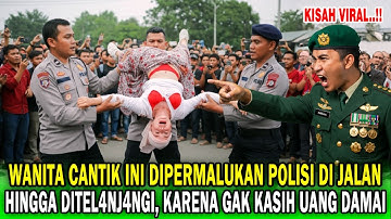 VIRAL❗ Polisi Arogan Permalukan Ustadzah Cantik Didepan Umum, Yang Ternyata Istri Anggota Kopassus