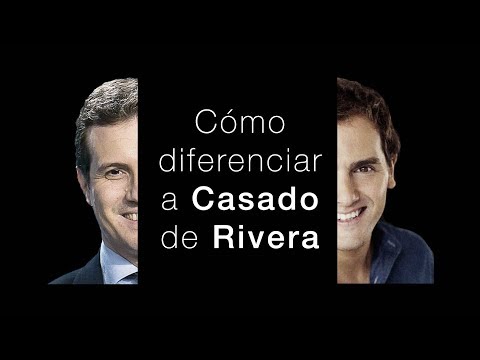 ¿Qué diferencias hay entre Casado y Rivera?