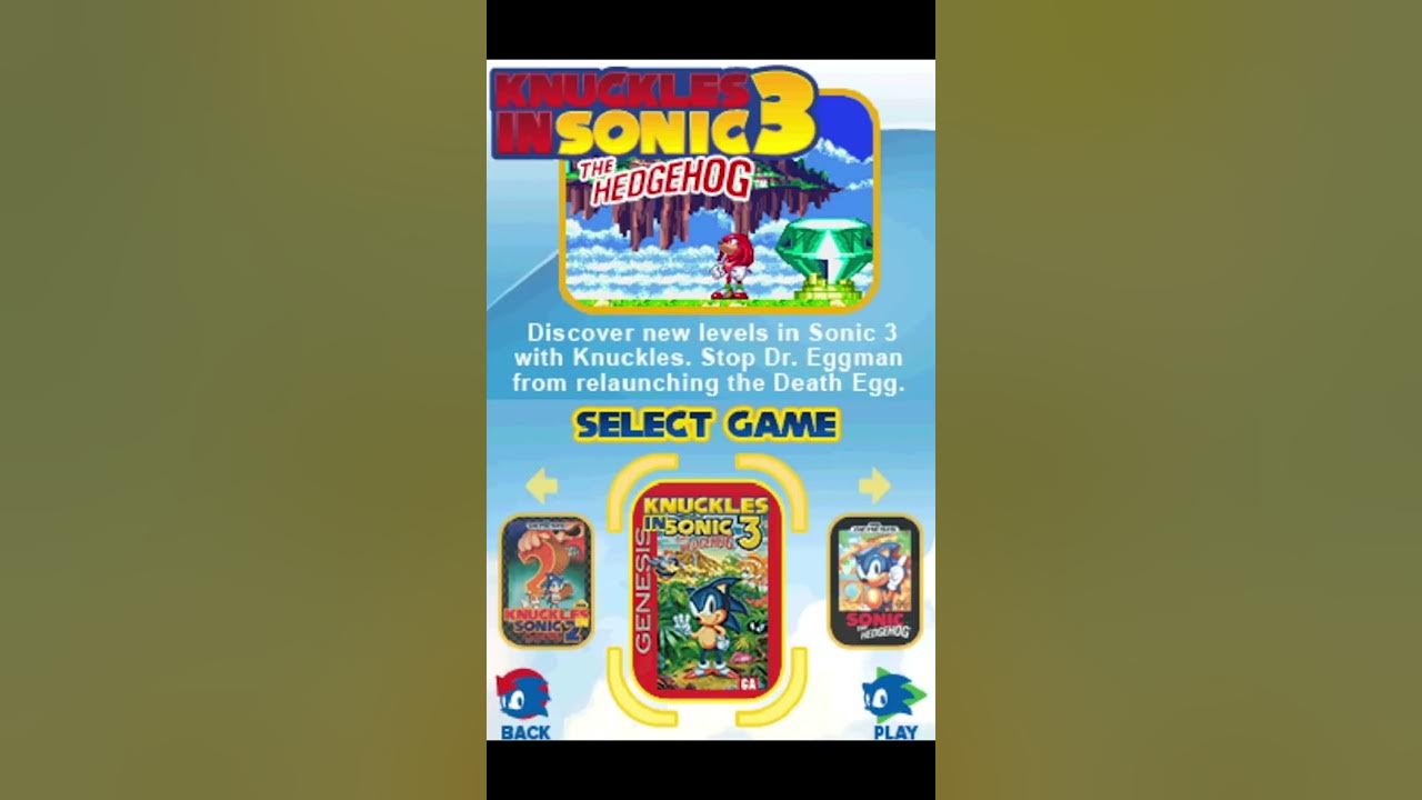 Sonic Classic Collection HUMILHA Sonic Origins ?! 