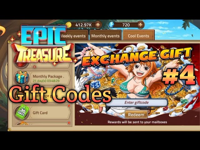 Epic Treasure Gift Code Wiki