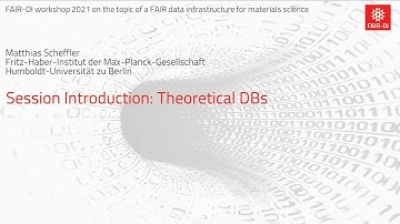 Matthias Scheffler: Introduction to Theoretical DBs