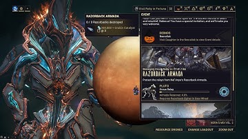 Razorback Armada and standing! - Warframe 2022 Quest for power Live stream