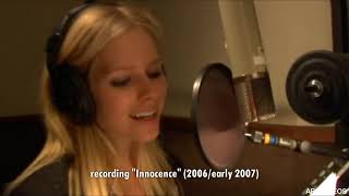 Avril Lavigne Recording In The Studio (compilation)