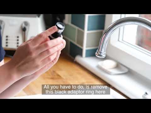 Water Saving Device: How to install a tap aerator