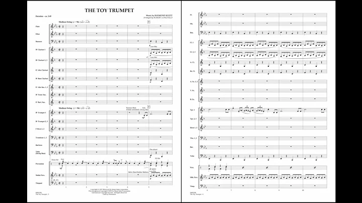 The Toy Trumpet by Raymond Scott/arr. Robert Longf...