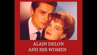 Alain Delon and his women