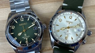 Seiko Alpinist Vs Alpinist (sbdc115 vs spb123) - YouTube