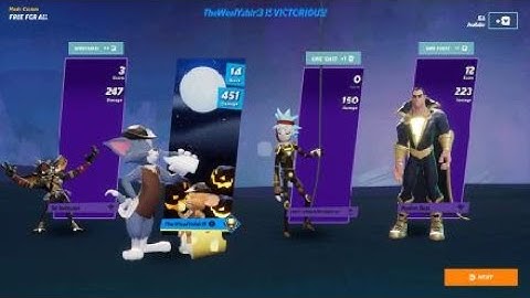 Request:Tom And Jerry Vs Stripe Vs Rick Vs Black Adam|MultiVersus