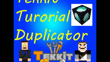 Tekkit Tutorial Duplicators!