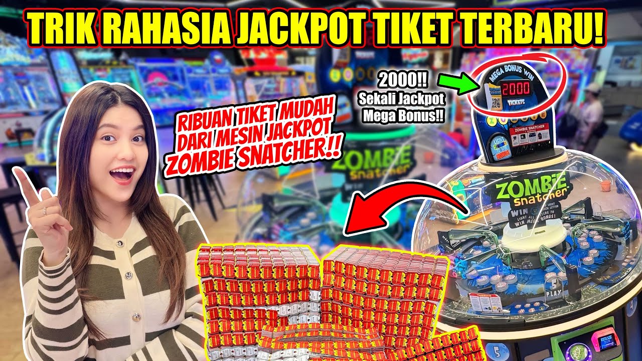 PAKAI TRIK TERBARU JACKPOT ZOMBIE SNATCHER INI!!  DIJAMIN BISA KURAS RIBUAN TIKET  DI TIMEZONE!!