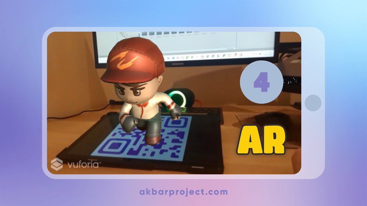 Tutorial Augmented Reality Unity dan Vuforia Part 4 - YouTube