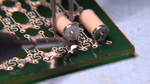 Shock and Acceleration Sensor Hand Soldering Tutorial Video (600F Tip)