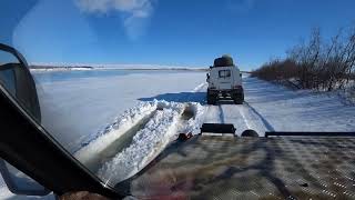 Чукотка Рыбалка Поиски большой щуки и крупного хариуса Наледи