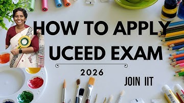 UCEED 2026 COMPLETE APPLICATION GUIDE in TAMIL | IIT Design Entrance | How to Apply Step-by-Step