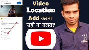 New creator important information | what should be youtube video location during upload