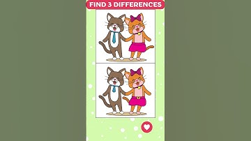 If you’re smart, you’ll see 3 differences! #968 #spotthedifference #findthedifference