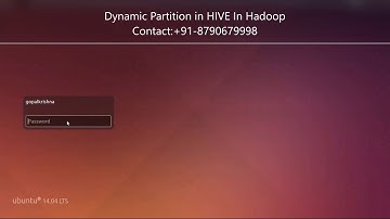 Big Data Hadoop | Dynamic partition in HIVE in hadoop