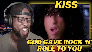 KISS - GOD GAVE ROCK ‘N’ ROLL TO YOU: OFFICIAL MUSIC VIDEO | REACTION