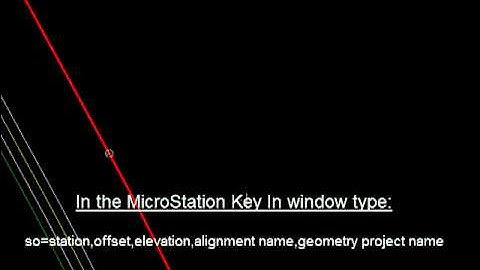 Tip 3 InRoads Station Offset Command