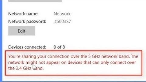 Pc hotspot not appearing mobile phones Wifi Networks📱|Sharing connection on 5ghz| SOLVED