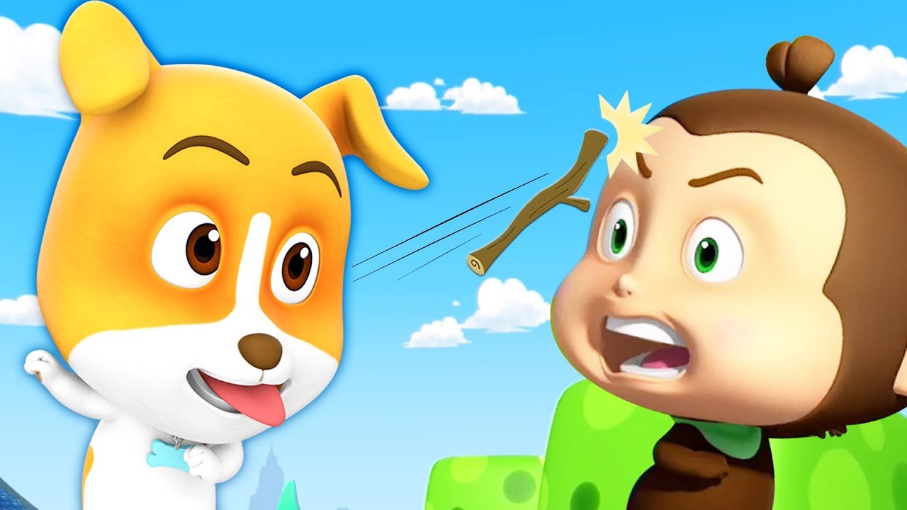 ⁣Throw and Fetch | Cartoon Videos For Children By Loco Nuts