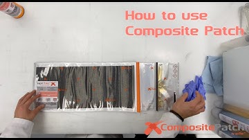 How to use Composite Patch to make a repair with hot water in 15 min