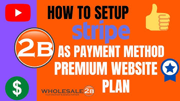 How To Setup Stripe As a Payment Method On Your Premium Dropshipping Website | Wholesale2b