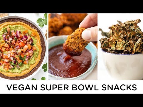 VEGAN SUPER BOWL RECIPES ‣‣ savory vegan party snacks