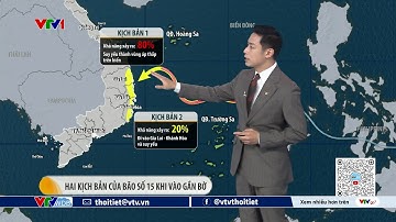 Dự báo thời tiết 19h45 - 26/11/2025 | Hai kịch bản của bão số 15 khi vào gần bờ | VTVWDB
