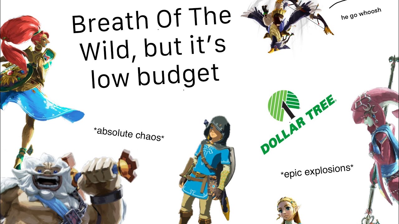 breath of the wild, but I made it low budget and cringe (turn on captions)