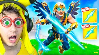 ME CONVIERTO en ZEUS ⚡!! (reto épico )  Fortnite