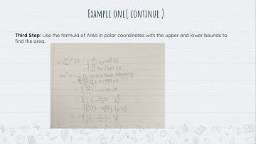 Area and Arc length in polar coordinates( part 1)