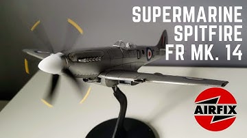 Building the Airfix Supermarine Spitfire FR MK. XIV 1/48 Scale Model Kit