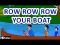Row Row Row Your Boat | Nursery Rhymes &amp; Children Song | Full HD Version