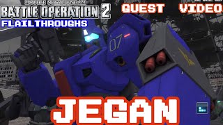 Gundam Battle Operation 2 Guest Video: RGM-89 Jegan Goes 11-1