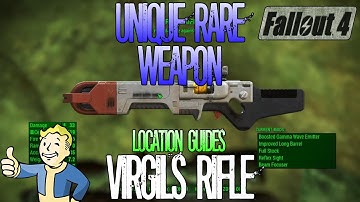 Fallout 4 | Virgils Rifle | Unique Rare Weapon | Location Guide