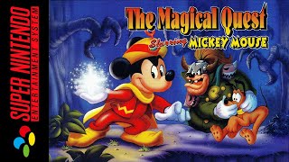 [Longplay] SNES  The Magical Quest: Starring Mickey Mouse [100%] (4K, 60FPS)