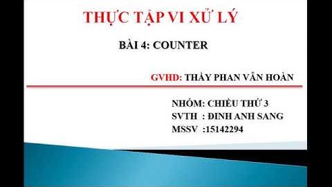 BÀI 4: COUNTER