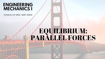 Equilibrium: Parallel Forces