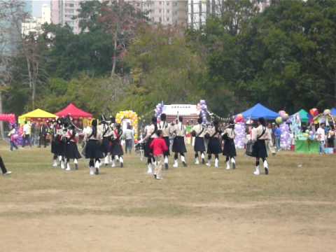 HKAC Pipes & Drums WSD Luna New Year Event Performance 1