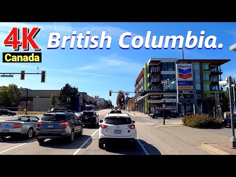 【4K UHD】🇨🇦Driving through Pitt Meadows To Burnaby. British Columbia 🚗🌸Canada 2021