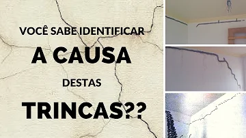 O que causa uma trinca?