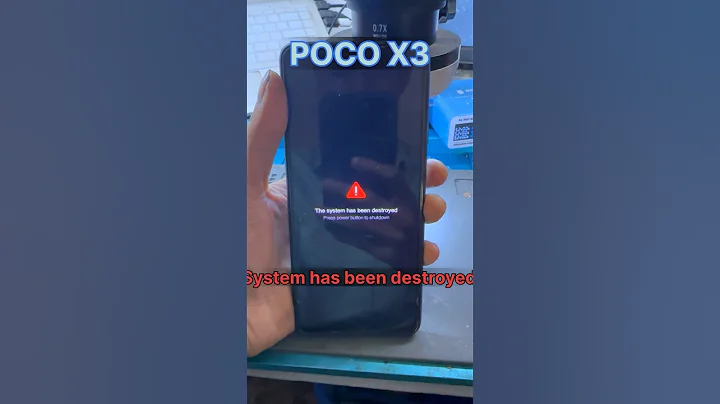 POCO X3 System has been destroy UFS PROGRAM #technicalmilan #emmcrepair #ufs #mobileinstitute