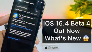 iOS 16.4 Beta 4 Out Now !! What’s New 😱😱