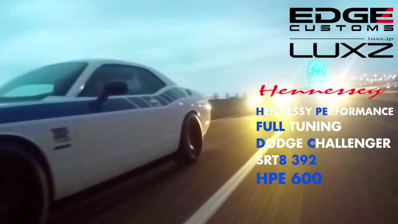 ダッジ チャレンジャー高速走行 ヘネシーパフォーマンス Srt8 392 Edge Customs Youtube