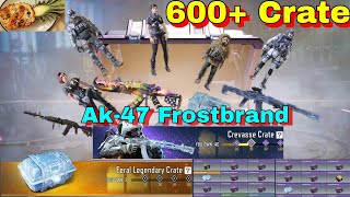 600+ Crate Opening - Hoping to get the AK-47 Frostbrand and other Epic stuff - Call of Duty Mobile