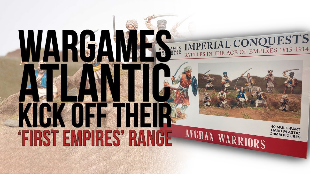 Wargames Atlantic Afghan Warriors 1/56 28mm Imperial Conquests 860001401769 
