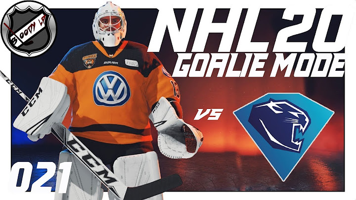 NHL 20 GOALIE MODE 🏒 #021 - Befreiungsschlag ★ Let's Play NHL 20